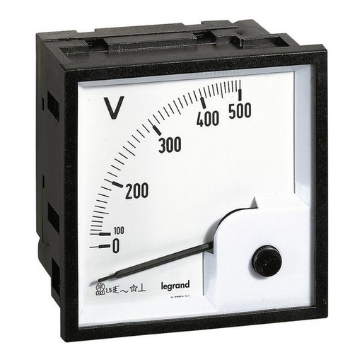 [LEG014661] Voltmetre 500V Fut Carre legrand 014661