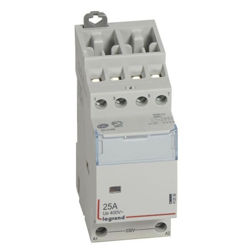 [LEG412536] Contacteur De Puissance Bobines 230V~ 4P 400V~ 25 A - legrand 412536