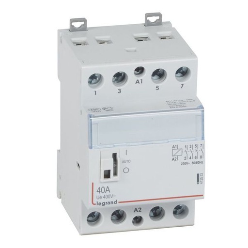 [LEG412553] Contacteur De Puissance Cx³ Bobine 230V~ 4P 250V~ 40A - legrand 412553