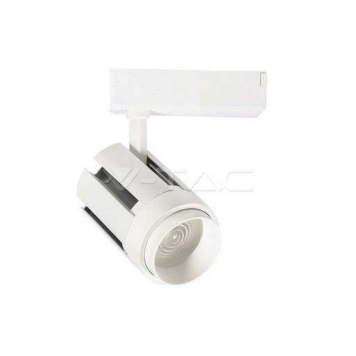 [VT-1358] VT-1358 Spot blanc rail 3 allumages LED 35w 2800lm 15-60d 4000k