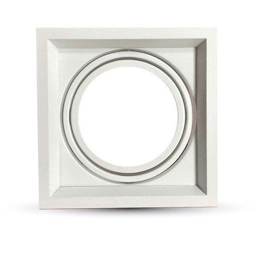 [VT-3575] VT-3575 Encastré blanc pour 1 AR111 ou ES111