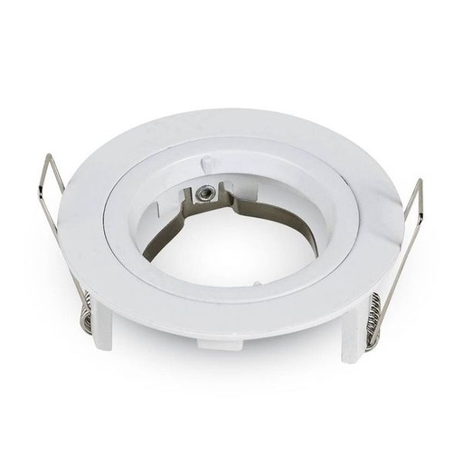 [VT-3642] VT-3642 Spot fixe rond 1/4 tour blanc (sans douille)