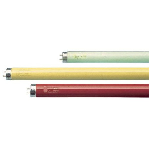 [L72202] Tube F18W T8 Jaune G13 590mm Tube fluorescent couleur - L72202