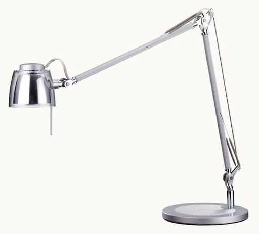 [LB-9021] Lampe de bureau argent articule G6,35 50W INTIMUS