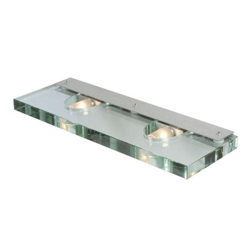 [LKUW2] Applique 2x40W G9 verre 230V 