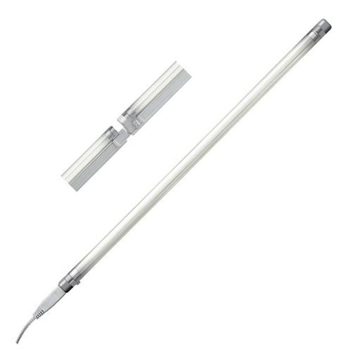 [LU1245] Reglette Classic T5 08W+Tube+Interrupteur 345Mm 230V fluorescente