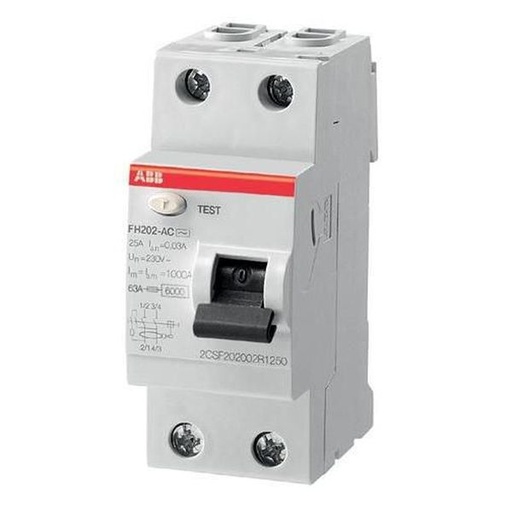 [ABB443061] Interrupteur diferentiel fh202 ac-63/0,03 - ABB443061