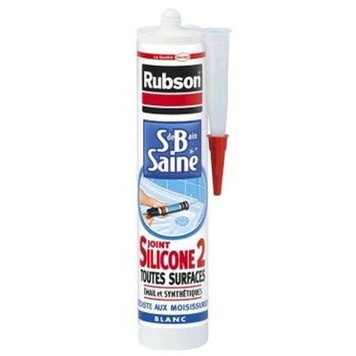 [MASTIC-BL] Tube mastic silicone blanc - MASTIC-BL