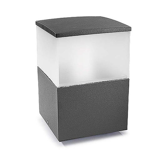 [LD109386Z5M3] Balise cubik e27 1 x e27 60w gris urbain 10-9386-Z5-M3