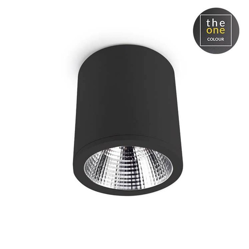 [LD90320860OU] Plafonnier exit 1 x LED 25 9 noir 90-3208-60-OU