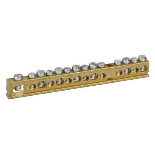 [SCH14965] Resi9 - Barrette 125a 14 trous 14965