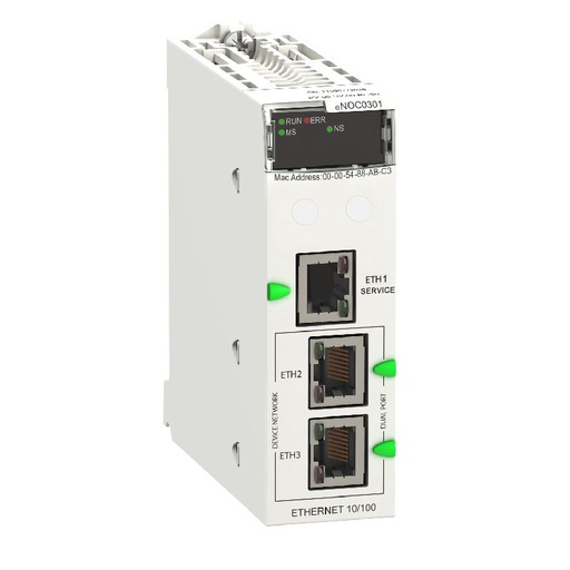 [SCHBMENOC0301] Modicon M580 - module réseau EtherNet/IP et Modbus BMENOC0301