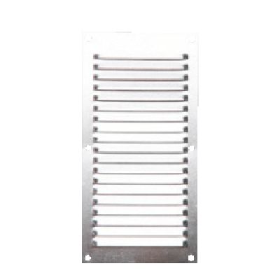 [AX-GAGRAM1419F90] Grille alu anod. moustiq 140x190 90 cm2 