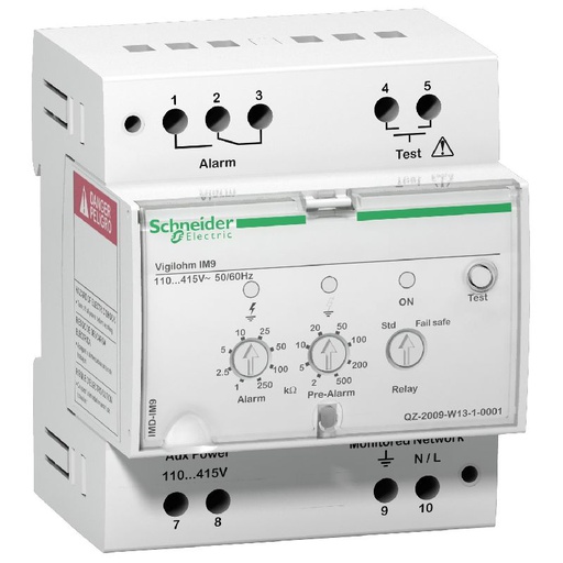 [SCHIMD-IM9-OL] Vigilohm - contrôleur permanent d'isolement - peti IMD-IM9-OL