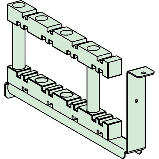 [SCHNSYBHS600] Spacial - 3 support barres horizontales - 3200A - NSYBHS600