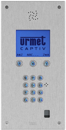 [URMDATEG/AC4] Def Teleph Graph Alu Clavier Aut Urmet DATEG/AC4