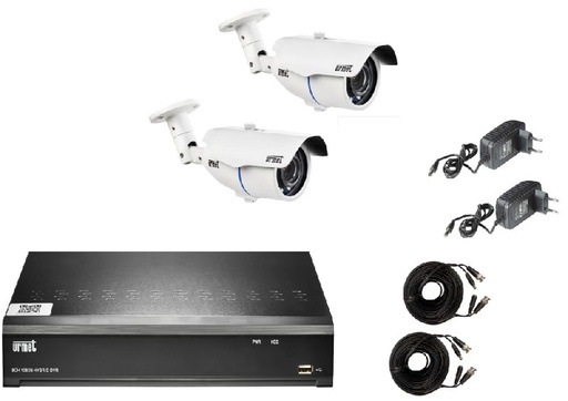 [URM1093/KAHD] Kit Ahd 2 Cam+1Dvr Urmet 1093/KAHD