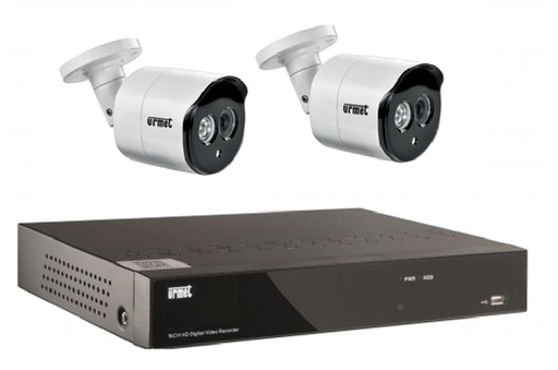 [URM1093/KIPPRO] Kit Ip 2 Cam+1Nvr Urmet 1093/KIPPRO