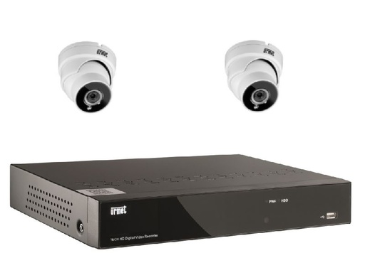 [URM1093/KIPPROB] Kit Ip 2Camdom+1Nvr Poe Urmet 1093/KIPPROB