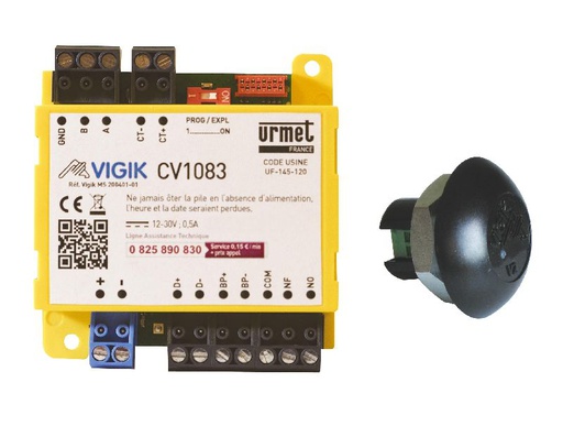 [URMKCV1083] Kit Centrale Cv1083 + T25Vk2 Urmet KCV1083