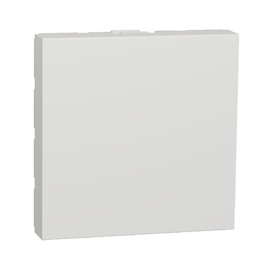 [SCHNU986618] Unica - obturateur - 2 modules - Blanc - mécanisme NU986618