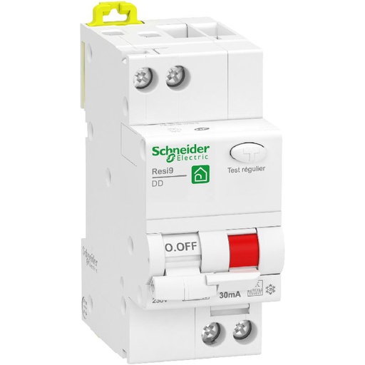 [SCHR9PDCF25] Resi9 - disjoncteur différentiel - 1P+N - 25A - 30 R9PDCF25