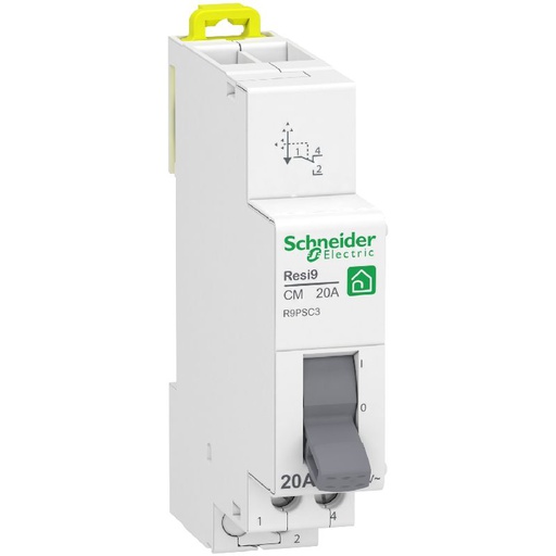 [SCHR9PSC3] Resi9 - commutateur 3 positions - 1OF - 20A - 250V R9PSC3