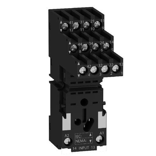 [SCHRXZE2S114M] Zelio Relay RXM - embase contacts séparés - RXM4 - RXZE2S114M