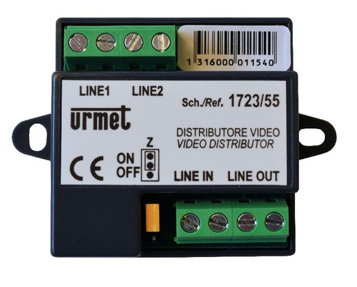 [URM1723/55] Distributeur Video 2D Urmet 1723/55