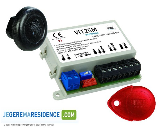 [URM16090002] Kit Vit25M Preprog 2 Logements Urmet 16090002