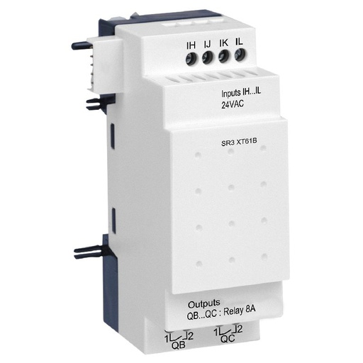 [SCHSR3XT61B] Zelio Logic - module d'extension E/S TOR - 6 entré SR3XT61B