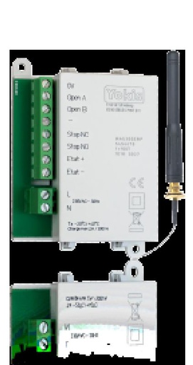[YOKMAU500ERPX] Module pilotage aut, de portail radio Power ant, Yokis MAU500ERPX