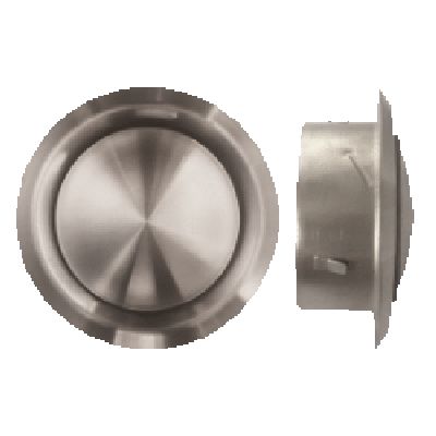 Fole/tampa externa de aço inoxidável ø125 - BTRX125