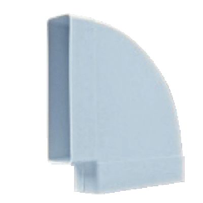 Coude PVC rigide horizontal 90° 55x220 - COUPH522