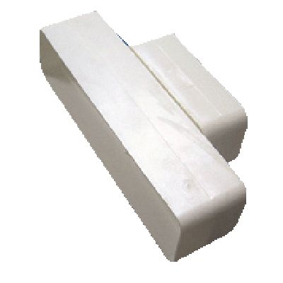 Rigid PVC straight sleeve 55x110 - 55x220 - MP511522