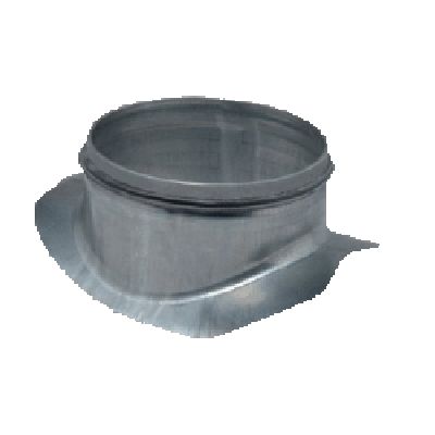 90° circular connection with joint 250x125mm - PGJ250125