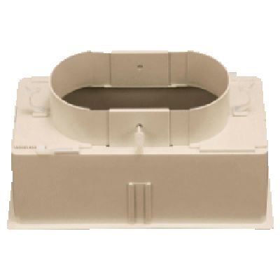 ABS plenum axial outlet telesc. 300x100 - PGPA3010
