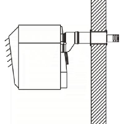 Kit de ventosa de fachada AGHS90 a 120PC - KVFAGHS120