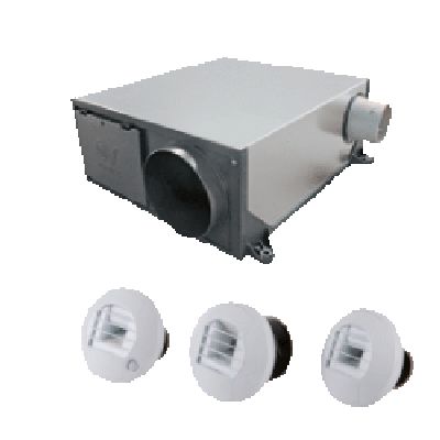 [AX-KHAEPST5160] Kit CMV HygroA Platt ES + 3 toras elétricas - KHAEPST5160
