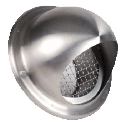 [AX-PAFI125] Stainless steel front air intake ø125 - PAFI125