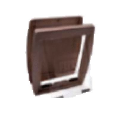 [AX-CHATMR] Puerta batiente ABS marrón 238x198 - 8421272047852